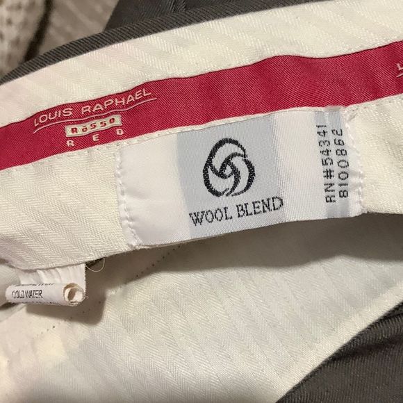 Men’s Louis Raphael Cuffed Dress Pants - Picture 5 of 8